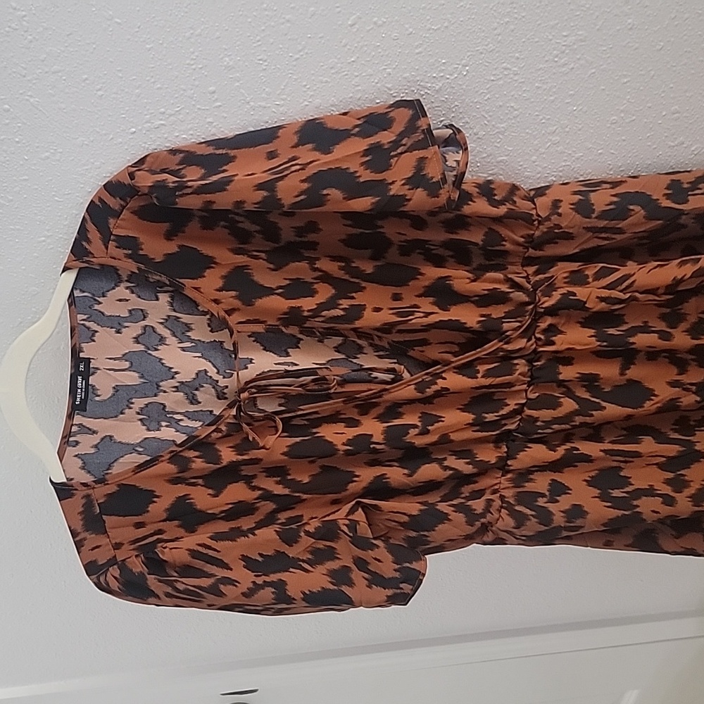 Cheetah Print Dress